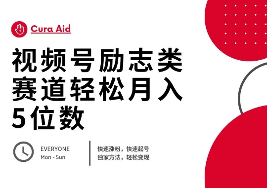 视频号励志类赛道快速涨粉500+，快速起号，轻松变现月入过W-84w24